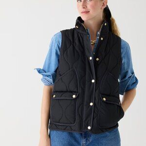 J Crew Quilted Excursion Vest